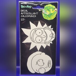 Rick and Morty Decal 3-4 Inch, Sandy Lion Brand